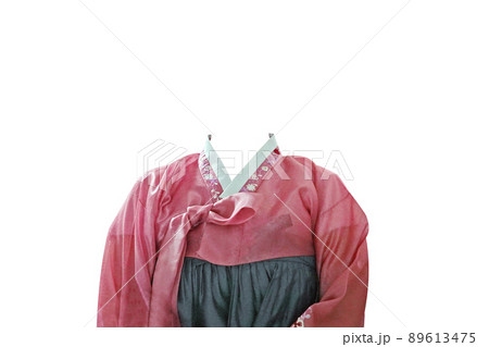 韓服 上半身 証明写真 89613475