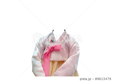 韓服 上半身 証明写真 89613479