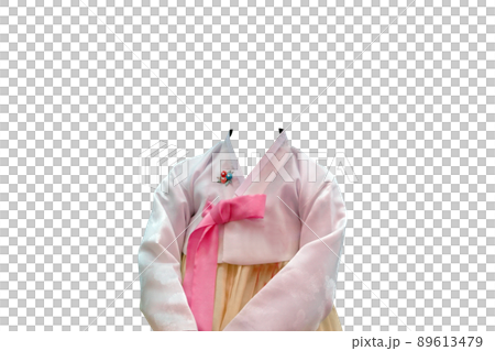 韓服 上半身 証明写真 89613479