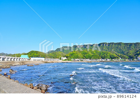 千葉県富津市金谷の風景　房総半島 89614124