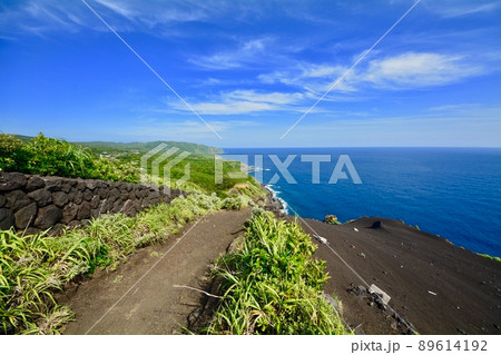 八丈島　黒砂砂丘 89614192