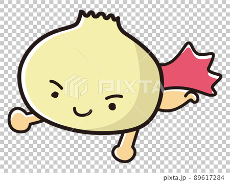 Illustration of Chinese steamed hero character 89617284