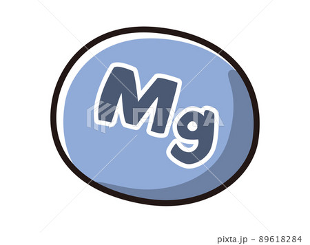 Mg(マグネシウム)のイメージイラスト 89618284