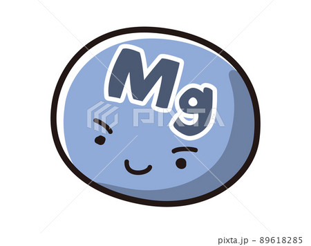 Mg(マグネシウム)のキャラクターのイラスト Mg(マグネシウム)のキャラクターのイラスト 89618285