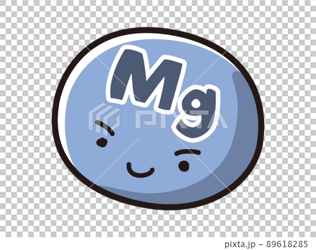 Mg(マグネシウム)のキャラクターのイラスト Mg(マグネシウム)のキャラクターのイラスト 89618285