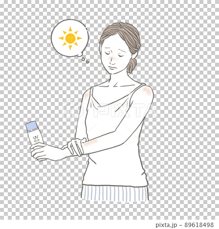 曬黑的女人 89618498
