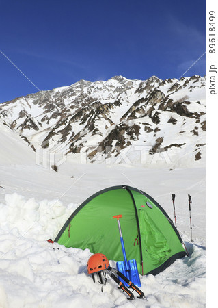 雪山テント泊　白馬岳 89618499