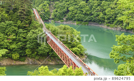 奥大井湖上駅の初夏 89624795