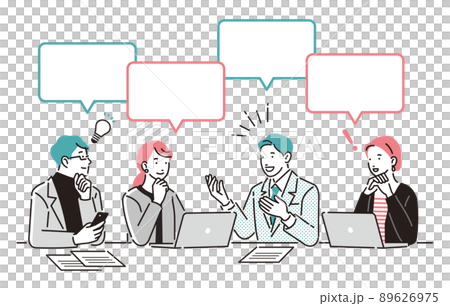 Business person having a person meeting Business person having a person meeting 89626975