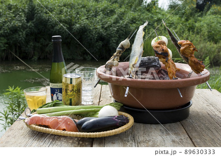 魚介のバーベキュー 89630333