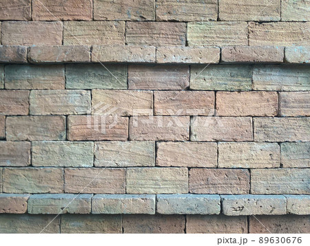 Brick wall or floor texture surface background 89630676