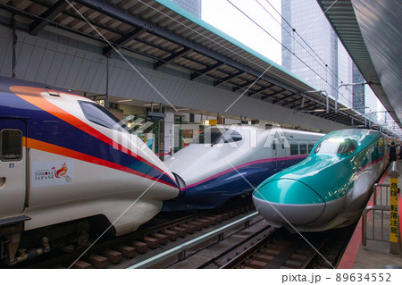 東京駅新幹線ホーム　 89634552