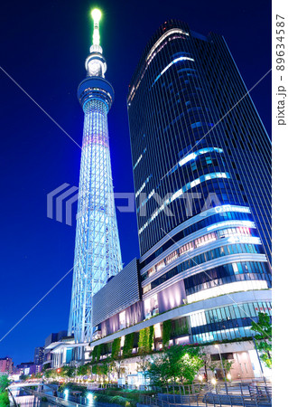 東京スカイツリータウン開業10周年を記念「公式キャラクター・ソラカラちゃんライティング」 89634587