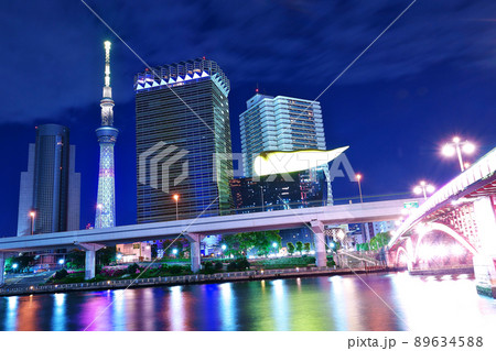 東京スカイツリータウン開業10周年を記念「公式キャラクター・ソラカラちゃんライティング」 89634588