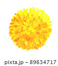 手書きのマリーゴールドイラスト 89634717