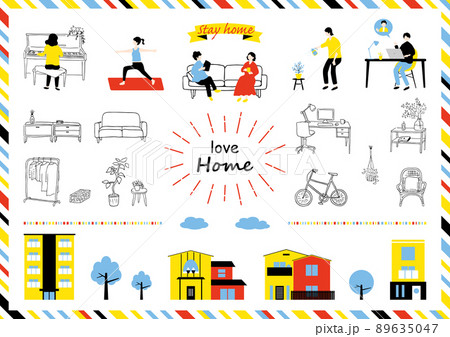 お家時間使いやすい素材集 89635047