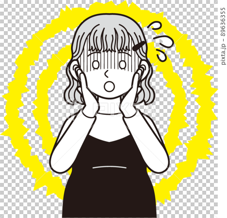 焦る妊婦 焦る妊婦 89636355