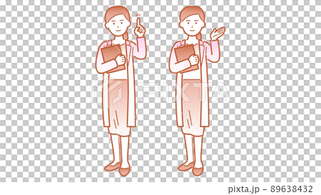 Doctor 03 Female whole body 89638432