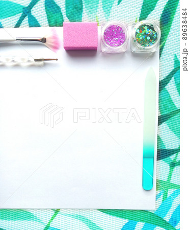 Set Of Various Manicure And Pedicure Tools And Accessories Set Of Various Manicure And Pedicure Tools And Accessories 89638484