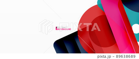 Primitive geometric shapes - line, triangle, square and circle composition. Vector geometric minimal abstract background for wallpaper, banner, background, landing page Primitive geometric shapes - line, triangle, square and circle composition. Vector geometric minimal abstract background for wallpaper, banner, background, landing page 89638689