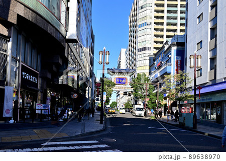 横浜中華街 東を守護する朝陽門 89638970