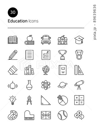 アイコン 教育 学校 89639636