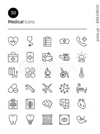アイコン 医療 救急車 89639640