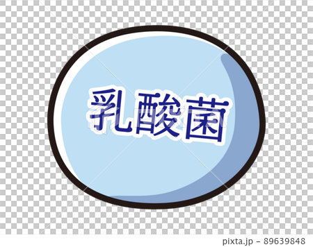 乳酸菌のイメージイラスト 乳酸菌のイメージイラスト 89639848