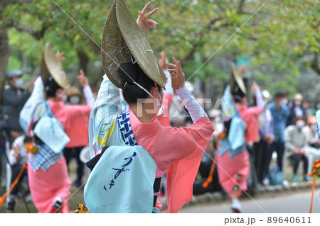 阿波踊り　春の祭典　徳島市　 89640611