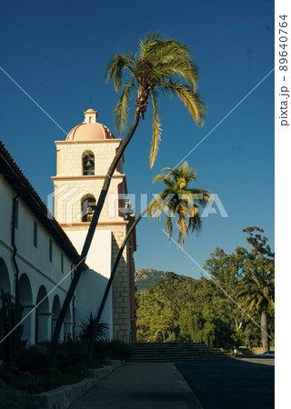 Old Mission Santa Barbara, in Santa Barbara, California - sep, 2021 Old Mission Santa Barbara, in Santa Barbara, California - sep, 2021 89640764