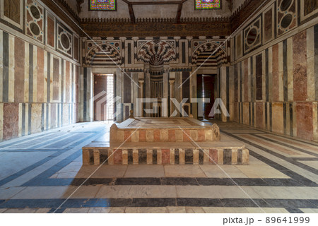 Mausoleum of Sultan Al Zahir Barquq at the Barquq complex located at al Muiz Street, Cairo, Egypt 89641999