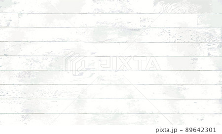 白い木材の背景イラスト 白い木材の背景イラスト 89642301