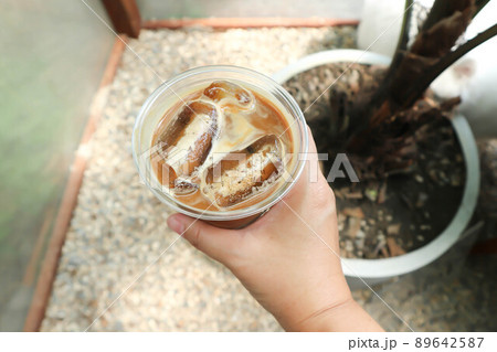 coffee, iced coffee or iced cappuccino coffee coffee, iced coffee or iced cappuccino coffee 89642587