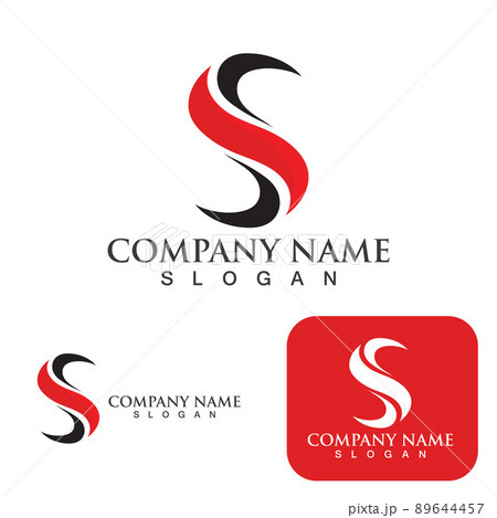 S letter logo Business corporate 89644457