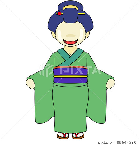 のっぺらぼうのイラスト のっぺらぼうのイラスト 89644530