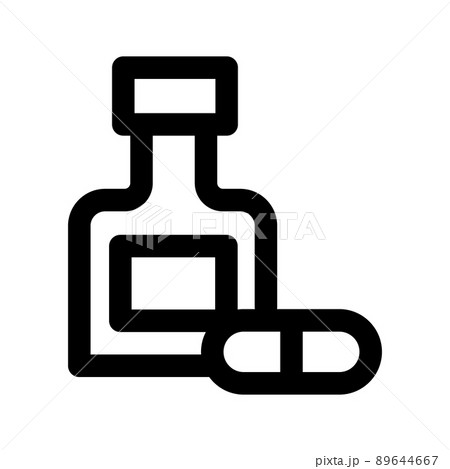 bottle capsule icon bottle capsule icon 89644667