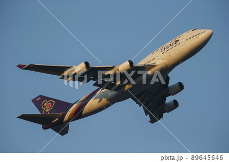 タイ航空 B747ジャンボジェット 89645646