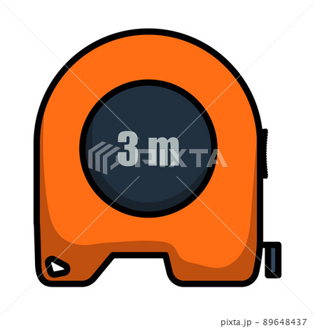 Icon Of Constriction Tape Measure 89648437