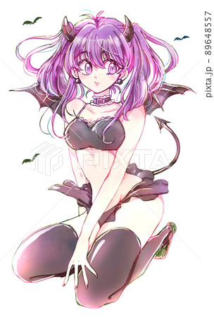 小悪魔風の女性 腹出し 小悪魔風の女性 腹出し 89648557