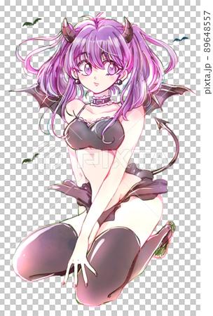 小悪魔風の女性 腹出し 小悪魔風の女性 腹出し 89648557