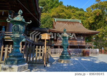 香川県琴平町の金刀比羅宮 御本宮横の神饌殿 香川県琴平町の金刀比羅宮 御本宮横の神饌殿 89649045