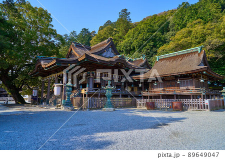 香川県琴平町の金刀比羅宮 御本宮と神饌殿 香川県琴平町の金刀比羅宮 御本宮と神饌殿 89649047