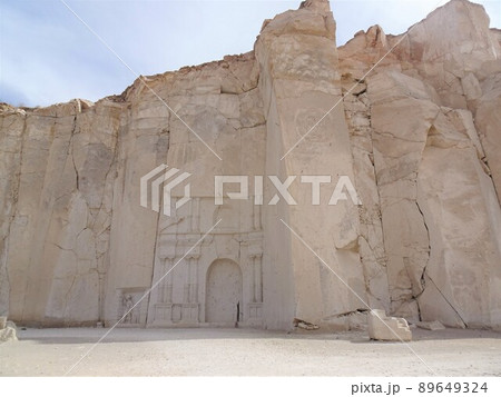 【ペルー】採石場 シラールートの景色（アレキパ） 89649324