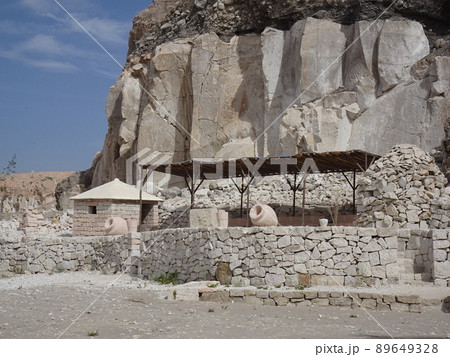 【ペルー】採石場 シラールートの景色（アレキパ） 89649328