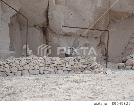 【ペルー】採石場 シラールートの景色（アレキパ） 89649329