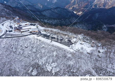 高知県津野町 冬の天狗高原周辺の風景 高知県津野町 冬の天狗高原周辺の風景 89650879
