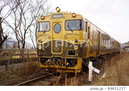 或る列車/久大本線豊後森駅付近(JR九州) 或る列車/久大本線豊後森駅付近(JR九州) 89651227