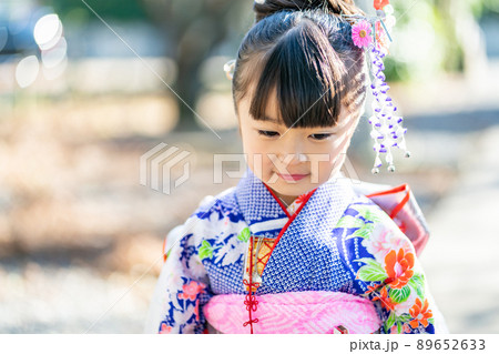 七歳の七五三 七歳の七五三 89652633
