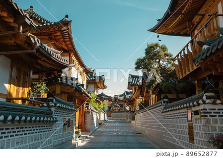 Eunpyeong Hanok Village, Korean traditional house in Seoul, Korea Eunpyeong Hanok Village, Korean traditional house in Seoul, Korea 89652877