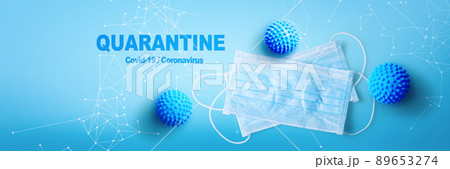 Medical disposable mask for protection. Surgical mask. Medical disposable mask for protection. Surgical mask. 89653274